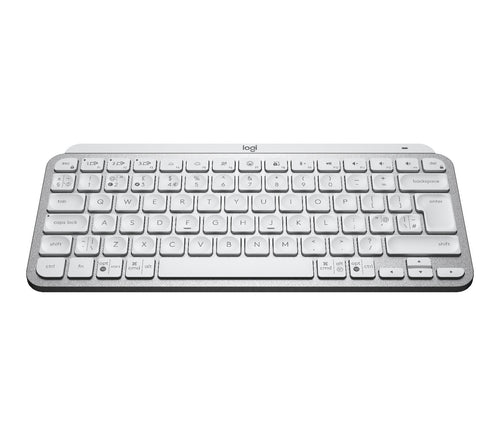 Logitech Mx Keys Mini Keyboard Retroiluminación Wireless Bluetooth QWERTY Reino Unido Grey Pálido — image 1