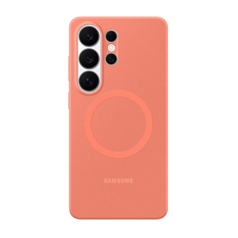 Samsung Silicone Magnet Case Galaxy S26 Ultra, Coralred