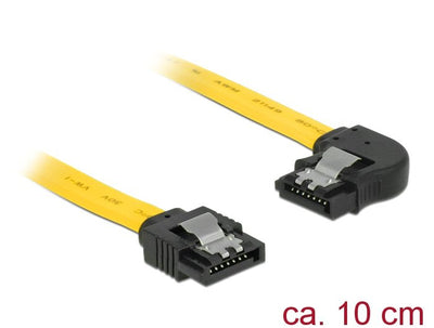 Delock Cable SATA 6GB/S Male Gerade SATA Male Links — image 1