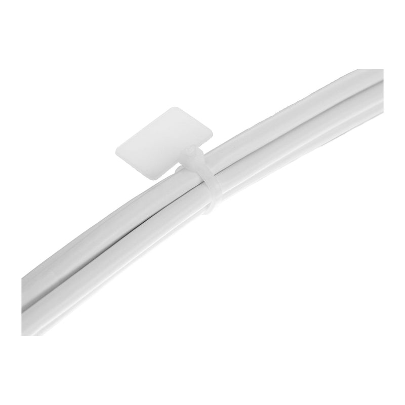 Inline Cable Ties With Campo Marcador 200MM X 2,5MM 100 Units