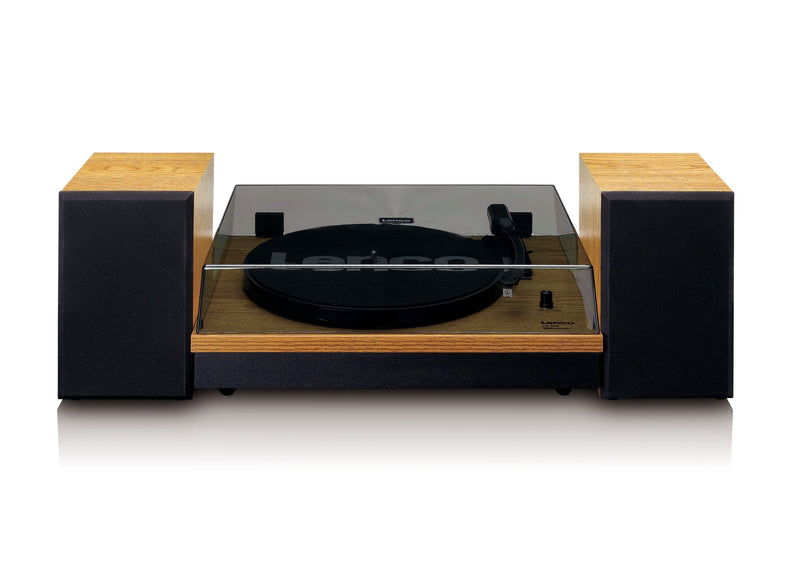 Lenco LS-300 Tocadiscos Tracción Strap Black Wood