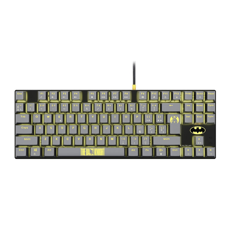 Fr-tec Keyboard Mecanico Gaming Tkl Batman - Retroiluminacion - Anti-ghosting - Cable Trenzado 1.8M - Compatib