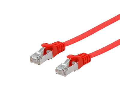 Equip Patchkabel CAT.6A U/FTP 2x RJ45 3.00M Red — image 1
