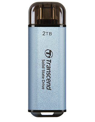 Transcend SSD 2TB USB ESD300C Portable Type-c USB 10Gbps
