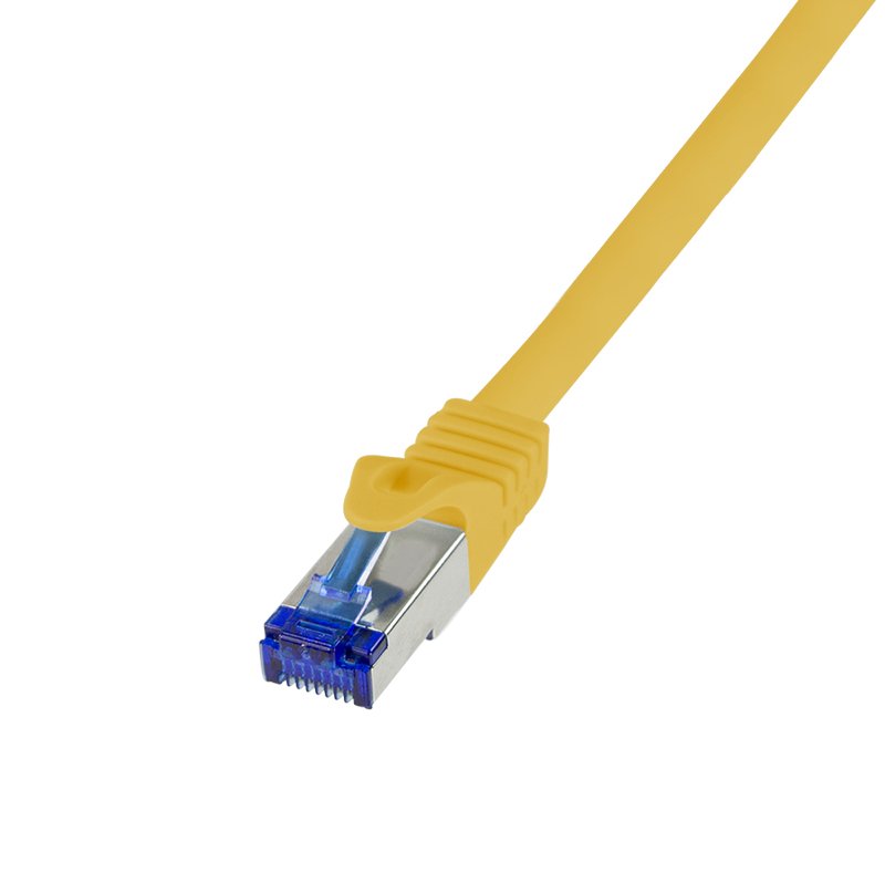 Logilink Network Cable Ultraflex, CAT.6A, S FTP, Yellow 10M