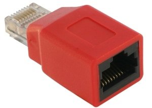 Delock RJ45 Crossover Adapter Male Female — image 1