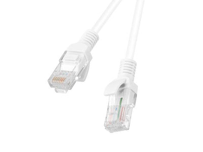 Lanberg Network Cable CAT.6 UTP 5M White Fluke Passed — image 1