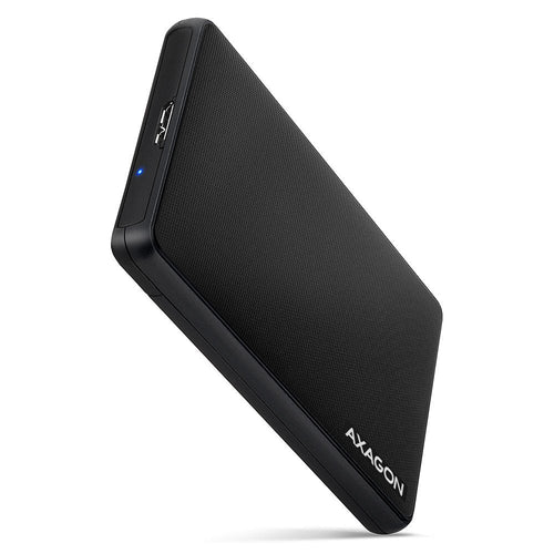 Axagon EE25-SL USB 3.0 / SATA III - USB-A External 2.5 Enclosure - Black — image 1