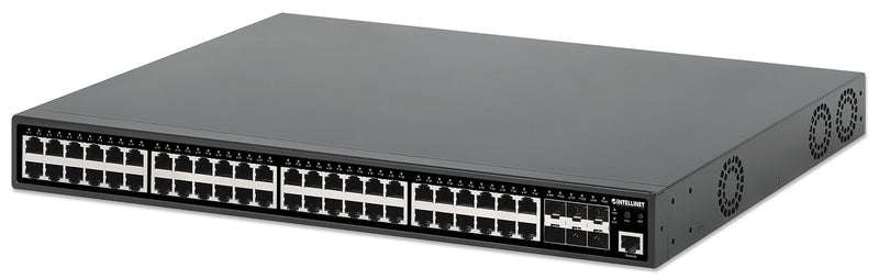 Intellinet Switch Gemionable 54-P PoE + 6X10GBE 450W