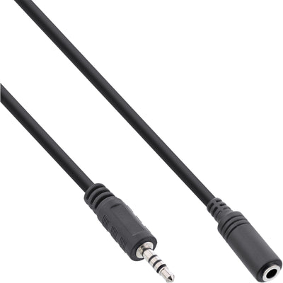 Inline Adapter Audio 4 Pines 2,5MM Male a 4 Pines 3,5MM Female 5M — image 1
