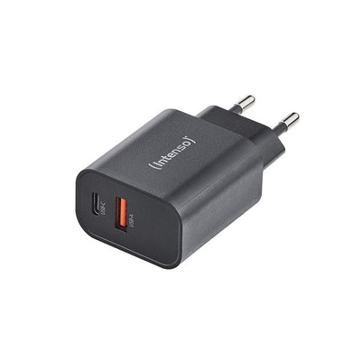 Intenso Charger Usb-ladegerät 1 X USB-A 1 X USB-C 30 Watt Black — image 1