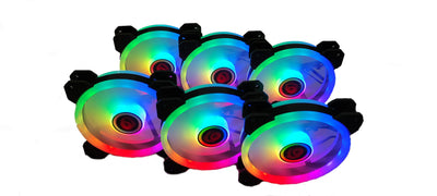 Talius Iris Spectrum ARGB/Cronos - Kit 6 Fans 120MM Colour Black — image 1