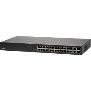 Axis Switch 01192-003 Gestionado Gigabit Ethernet (10/100/1000) Energía Sobre Ethernet (PoE) 1U Black — image 1