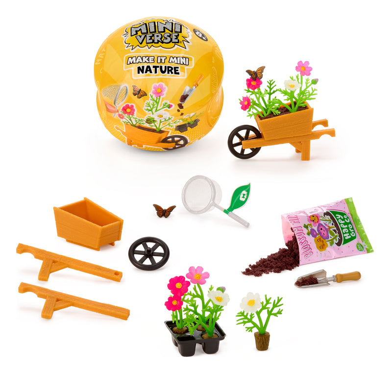 Mga Entertainment Miniverso Mga: Make It Mini Nature Series 3 Mini Coleccionables, Elaboración Artículos Varia