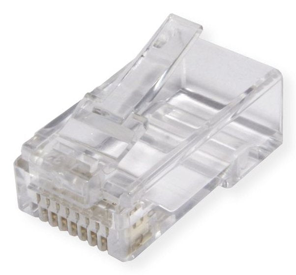 Roline Modular Plug Without Apantallar CAT.6A (class Ea), Fr Massiv- Hilo Trenzado, 10 Units