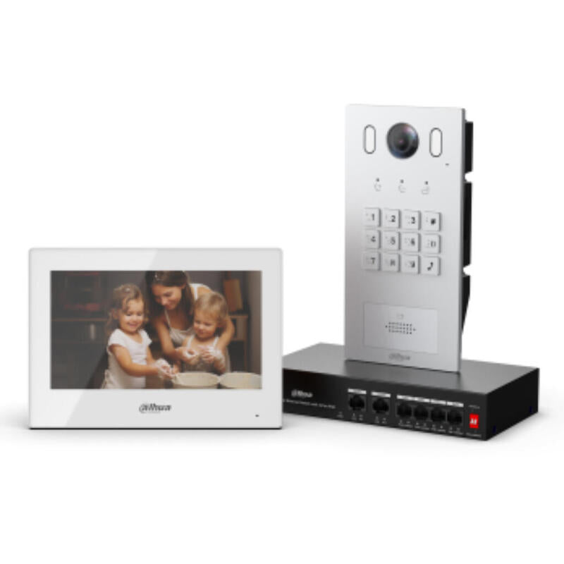 Dahua KTP05(F) Kit Video Doorbell IP Outdoor Insertar + Monitor Indoor