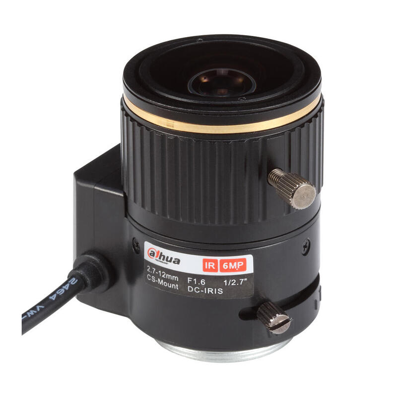 Dahua PFL2712-E6D Lente Varifocal MP 6MP 1/2.7 Cs Ai Ir F1.6 2.7~12MM