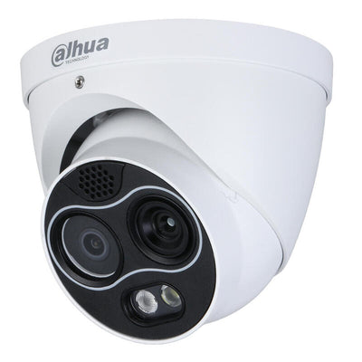 Dahua TPC-DF1241-B2F2-DW-S8 Domo Thermal IP Dual 256*192 2MM + 4M 2MM IP67 12V PoE — image 1