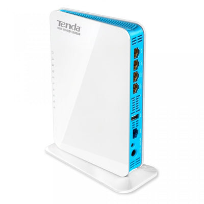 Tenda W568R N900 Dual-band 3T3R 11N Router, 4GIGA LAN Port, 1GIGA WAN Port, 1 USB Port For Storage And Printin — image 1