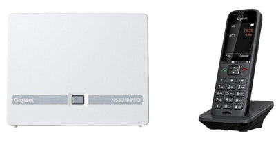 Gigaset N530 IP Pro + S700H Pro Phone Dect Identificador Llamadas Antracita — image 1