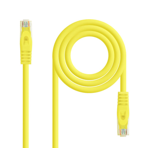 Nanocable Network Cable RJ45 Lszh CAT.6A UTP AWG24 3M - Yellow — image 1