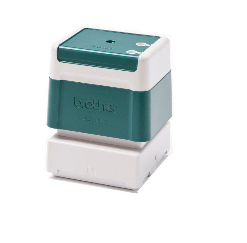 Brother 4040SELLOPRETINTADOVERDETEXTO a MEDIDA40 X 40MM (paquete 12)