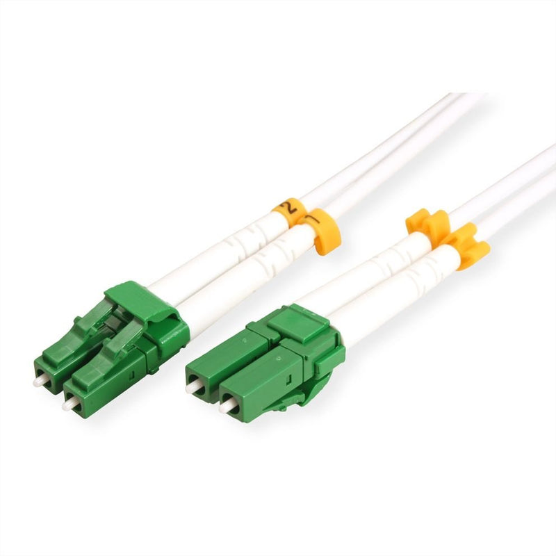 Roline Lwl-cable Duplex, 9 125M OS2, Lc-apc Lc-apc, Stahlarmiert, Lsoh, White 5M