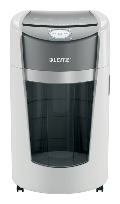 Leitz Iq Optimax Office Paper Shredder Paper Din P5 - Destruye Up To 10 Hojas - Papelera 35L With Tecnologia G — image 1