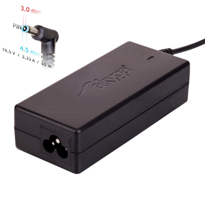 Akyga Charger Laptop AK-ND-25 19.5V/3.33A 65W 4.5X3.0MM + Pin HP — image 1