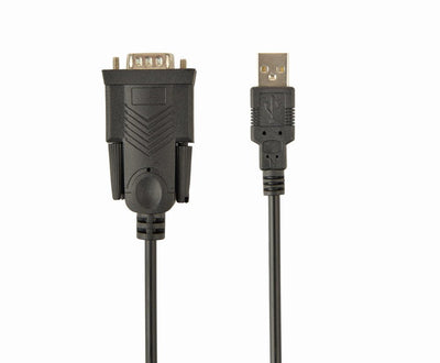 Gembird USB Cable a Serie DB9 1.50M Black UAS-DB9M-02 — image 1