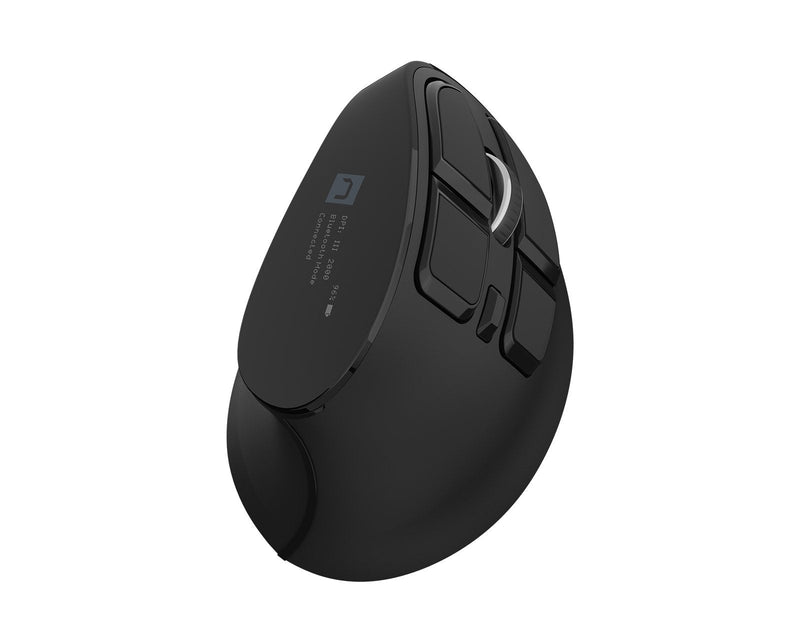 Natec Mouse Euphonie Pro Wireless Vertical Bt 5.0 4000 DPI Quiet Black