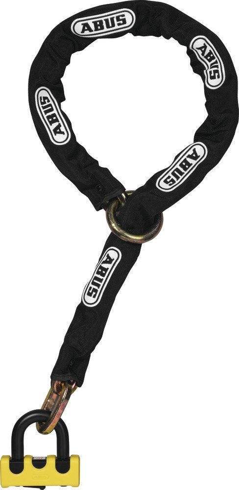 Abus 58241 Padlock Bicicleta Black Yellow 1200MM Padlock With Cadena