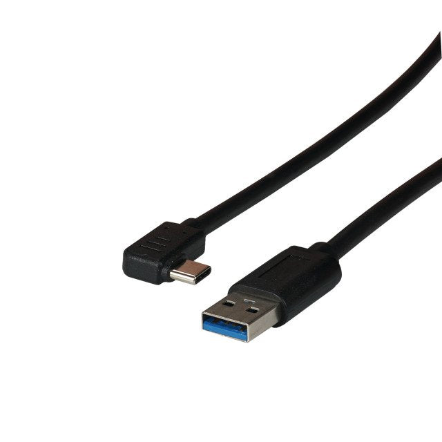 Efb USB 3.2 GEN1 5GBIT 3A Cable Connection Type a Connector Male - Type-c Connector Male 90 Grad 3M