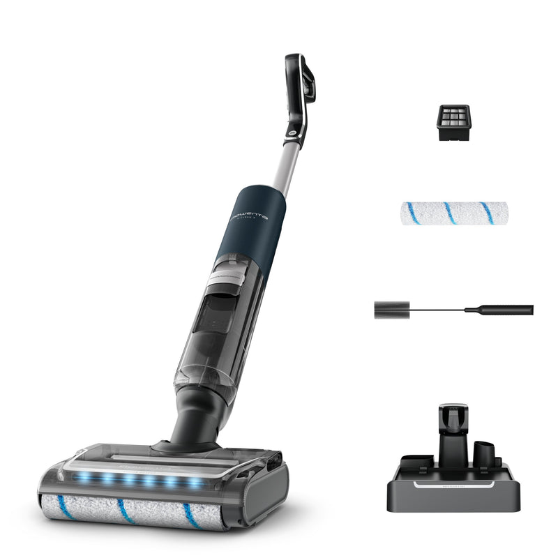 Rowenta X-clean 7 - Mopa Floor Wireless Battery Life 50 Minutos, Autolimpieza And Secado