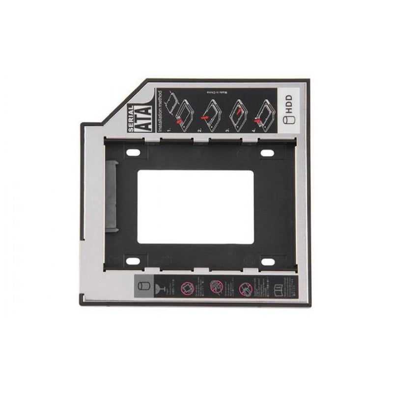 Stand Housing Caddy Cd Dvd Hard Drive 2.5 2ND SATA 9.5MM Universal