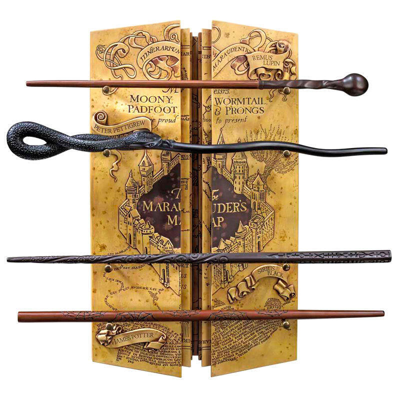 Display Varitas Mapa Merodeador Harry Potter