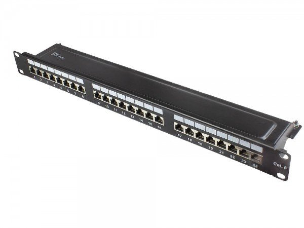 Good Connections Patchpanel 19CAT. 6 24-P. 1 He Black