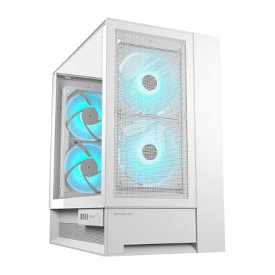 Cougar PC Case Gaming Omnyx Midi Tower White CGR-2WA3W-RGB — image 1