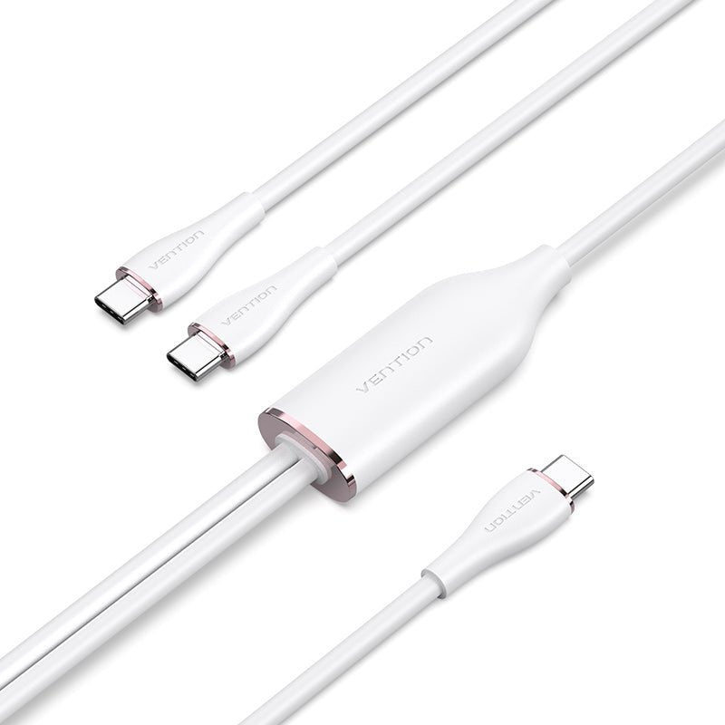 Vention USB Cable Type-c Ctmwg USB Type-c Male 2 X USB Type-c Male 1.5M White