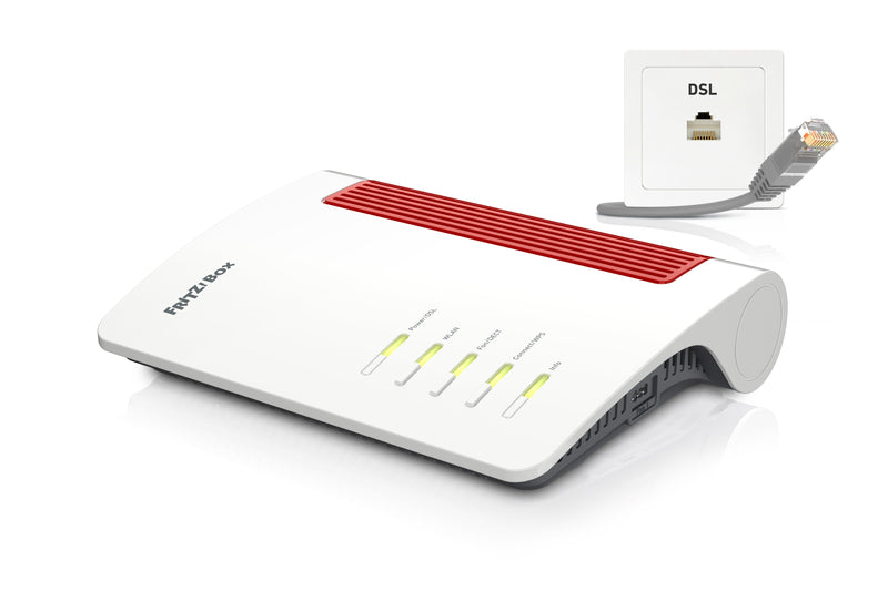 Box Fritz! 7690 Router Wireless 2.5 Gigabit Ethernet Double Band (2,4GHZ 5GHZ) White