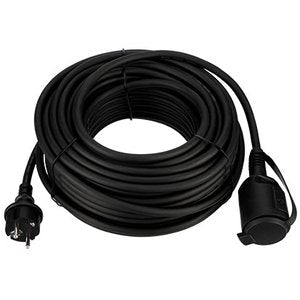 Rev Extension IP44 25M Black