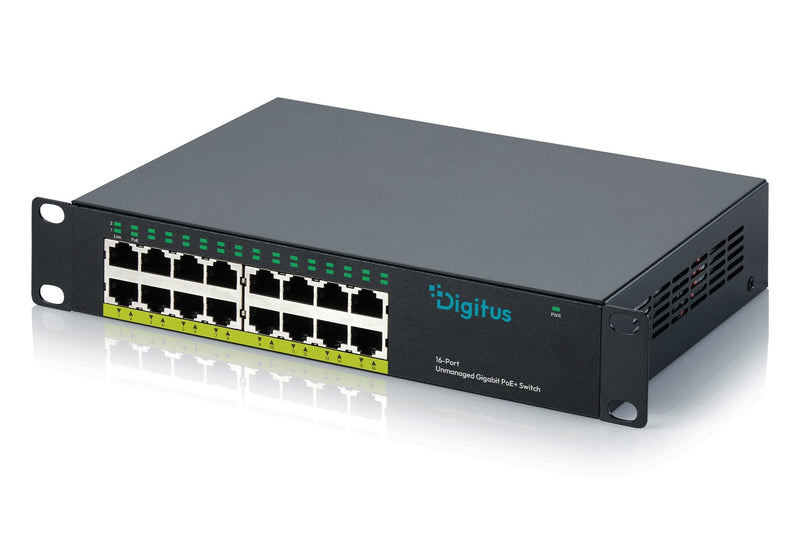 Digitus Switch 16-PORT 10 Unmanaged 120W PoE +