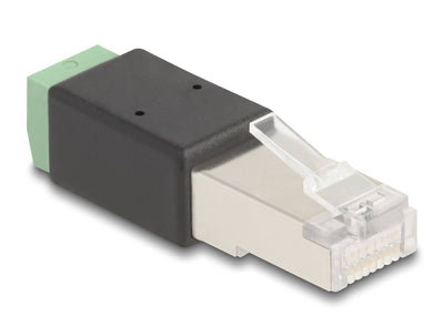 Delock 66604 Adapter RJ45 Male a Bloque Terminals 2 Pines — image 1
