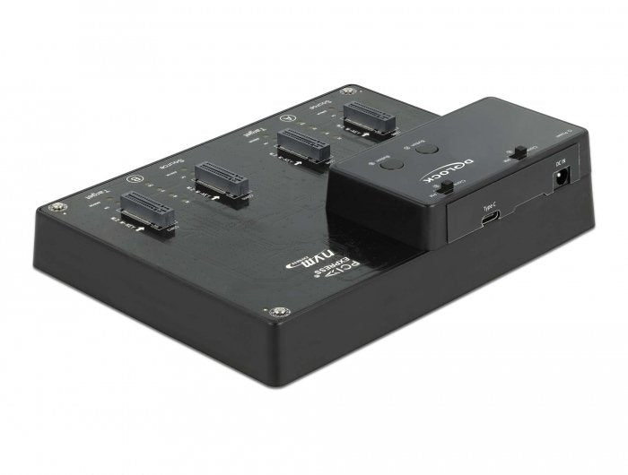 Delock M.2 Dockingstation 4 X M.2 NVMe PCIE SSD With Función Clonación