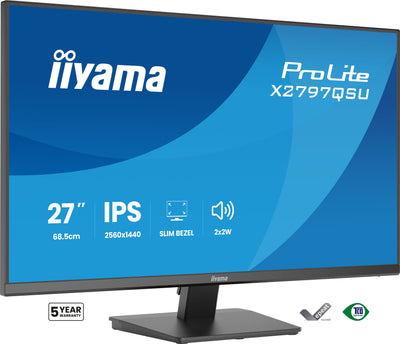 Iiyama 68.6CM 27 X2797QSU-B1 16:9 HDMI + DP + 2x USB-C IPS — image 1