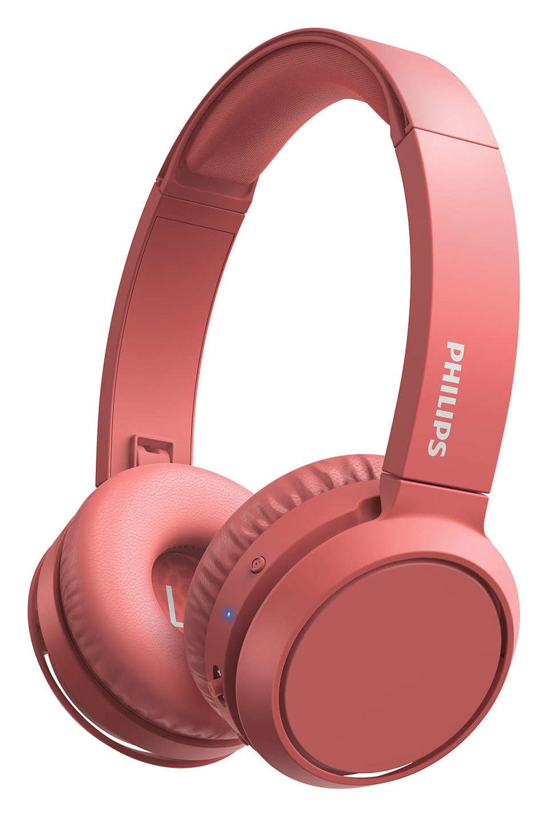 Philips Headphones Inalámbricos TAH4205 With Microphone Bluetooth Rojos