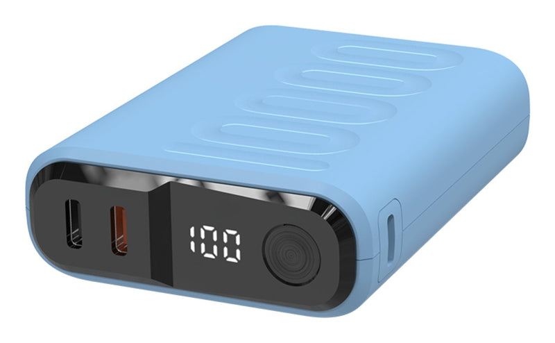 Realpower Powerbank PB-10000C Pd + With 3X Type-c, Purple