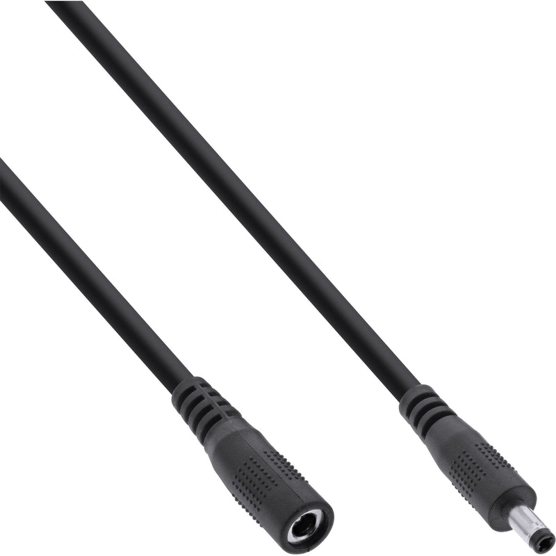 Inline Cable Extensión Cc , Plug Cc Male/Female 4,0X1,7MM, 0,5M