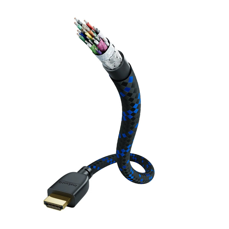 Inakustik 00423550 HDMI Cable 5M HDMI Type a Standard Black Blue