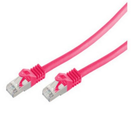 Shiverpeaks BS75511-M Network Cable Magenta 1M CAT.7 S/FTP (s-STP)